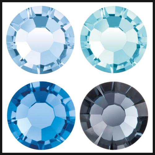 Preciosa® Krystall Startpakke - Hav mix (2880 stk)